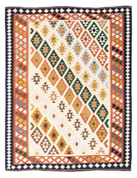 Tapis Kelim - Oriental - 203 x 155 cm - beige