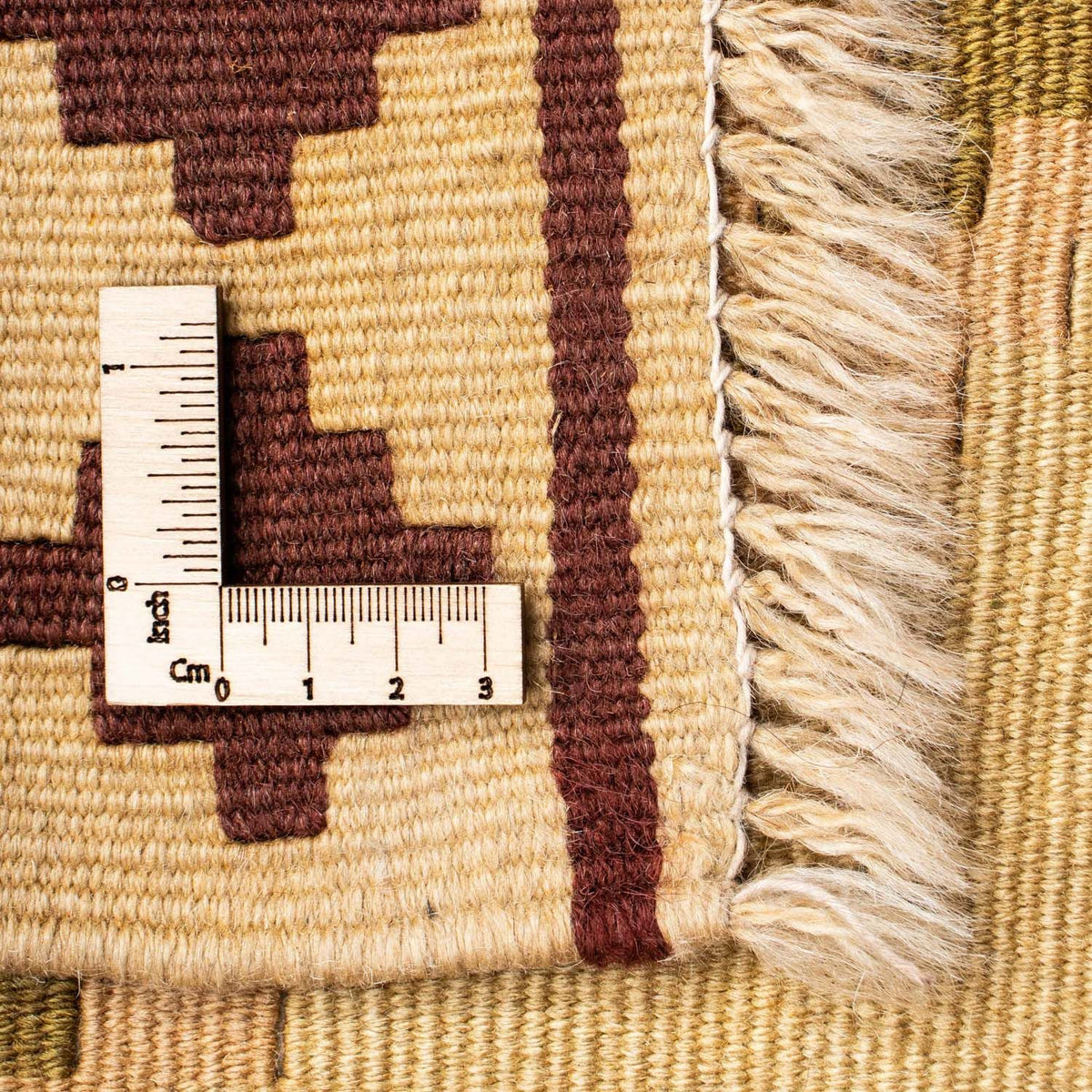 Tapis Kelim - Oriental - 216 x 150 cm - beige clair