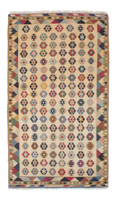 Tapis Kelim - Oriental - 216 x 127 cm - beige