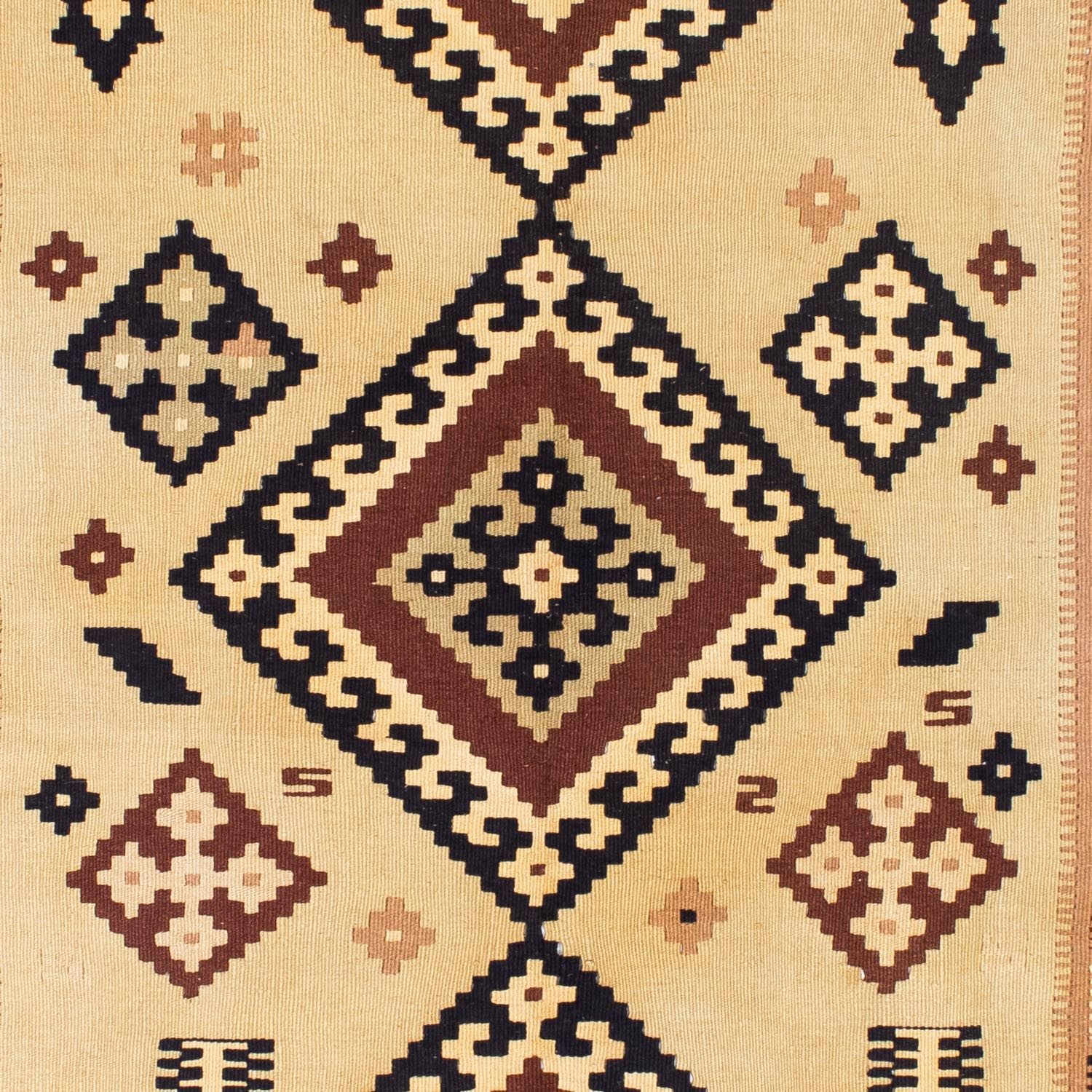 Tapis Kelim - Oriental - 214 x 140 cm - beige