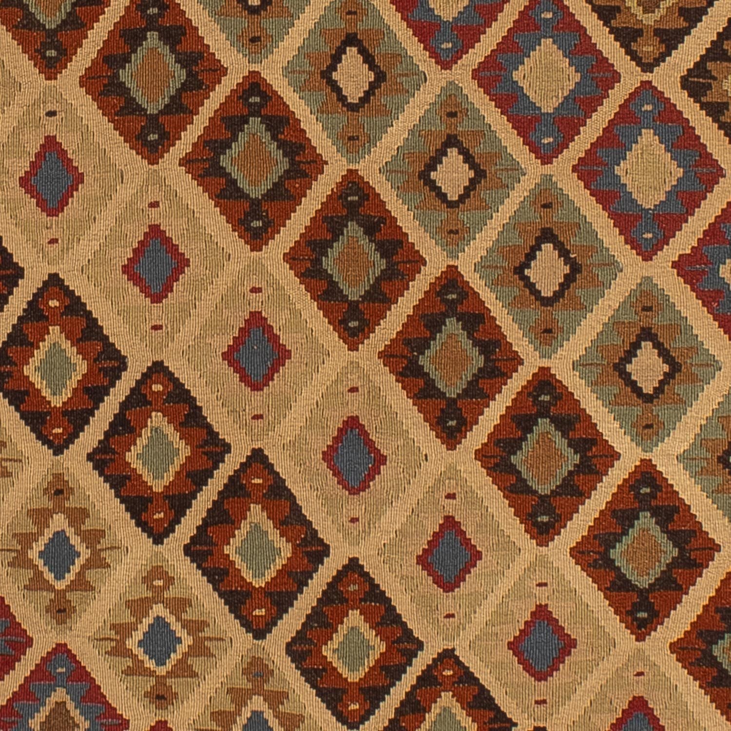 Tapis Kelim - Oriental - 175 x 124 cm - marron