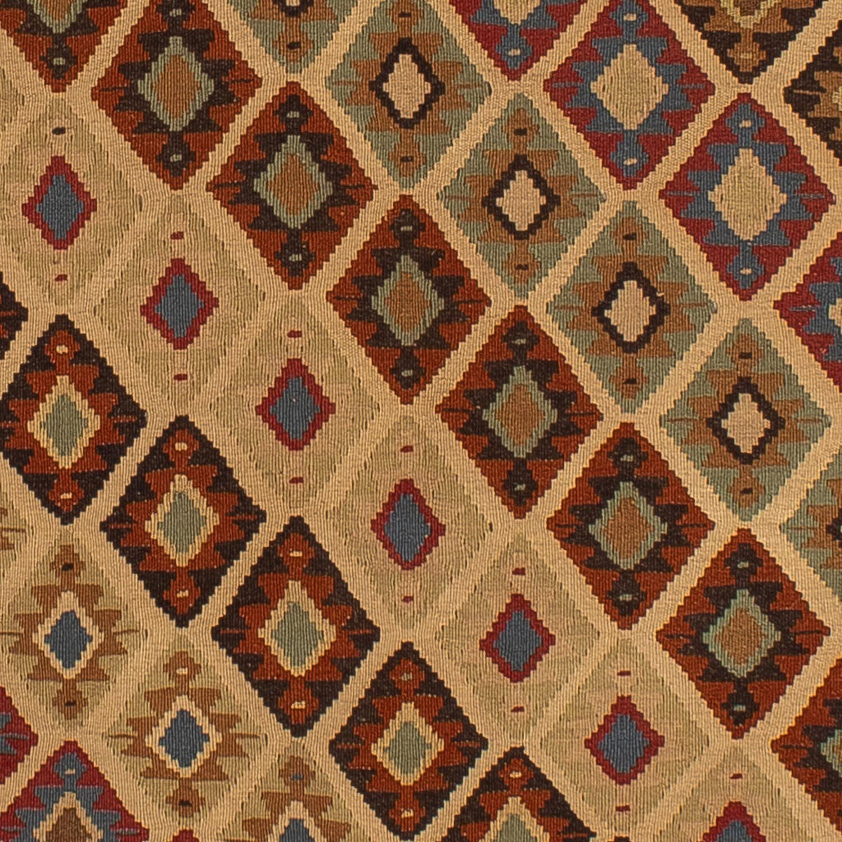 Tapis Kelim - Oriental - 175 x 124 cm - marron