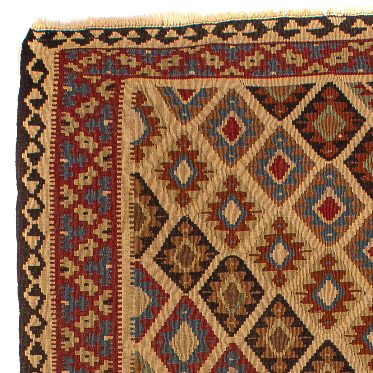 Tapis Kelim - Oriental - 175 x 124 cm - marron