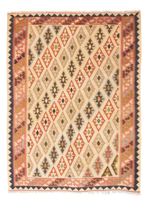 Tapis Kelim - Oriental - 190 x 144 cm - beige