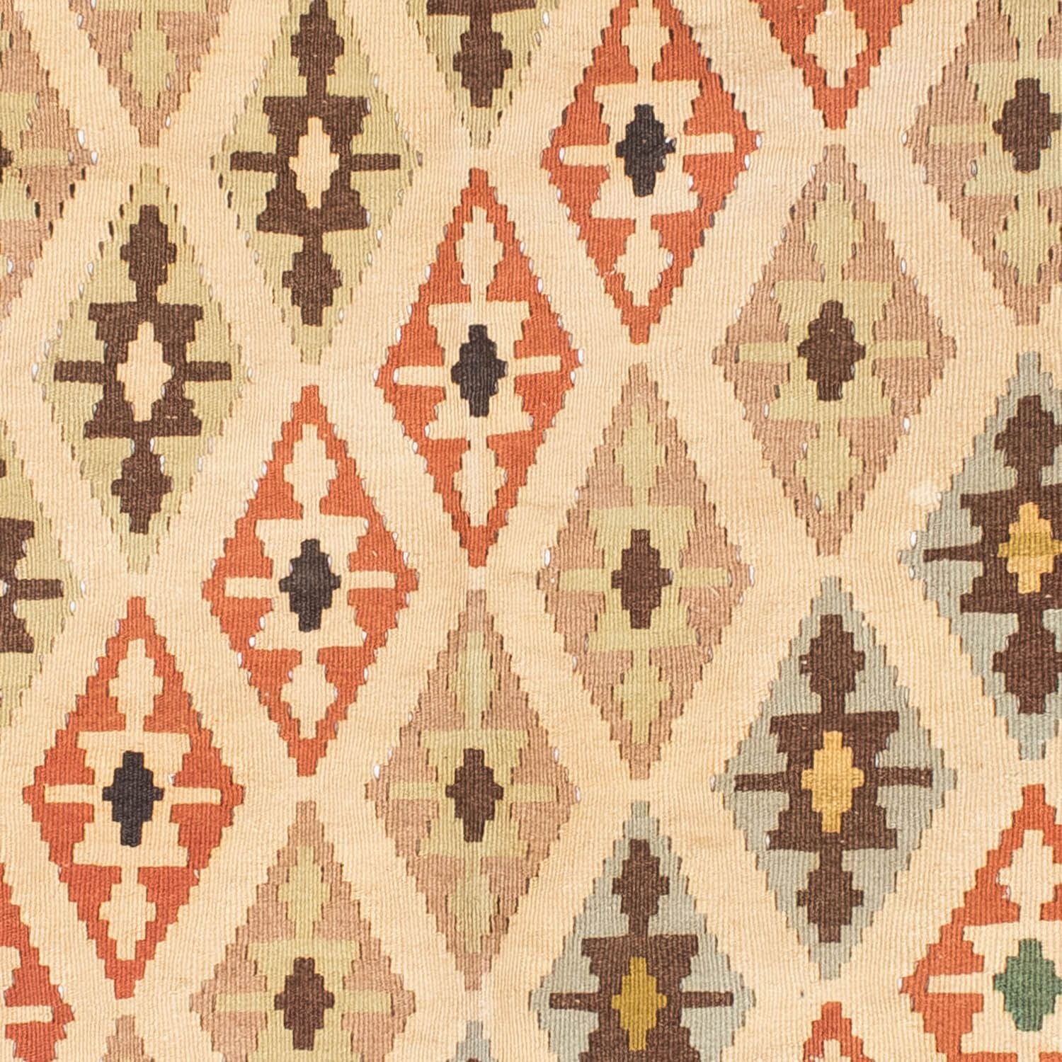 Tapis Kelim - Oriental - 190 x 144 cm - beige