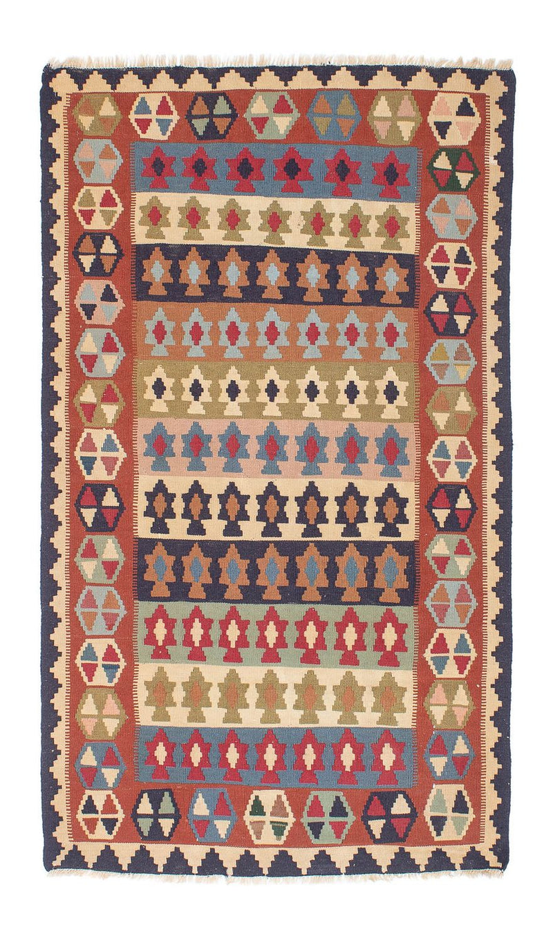 Tapis Kelim - Oriental - 194 x 114 cm - multicolore