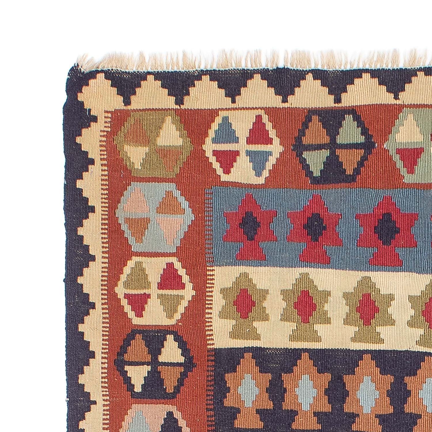 Tapis Kelim - Oriental - 194 x 114 cm - multicolore