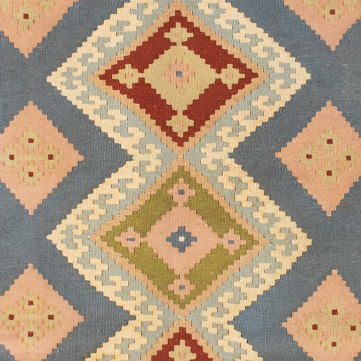 Tapis Kelim - Oriental - 200 x 130 cm - bleu clair