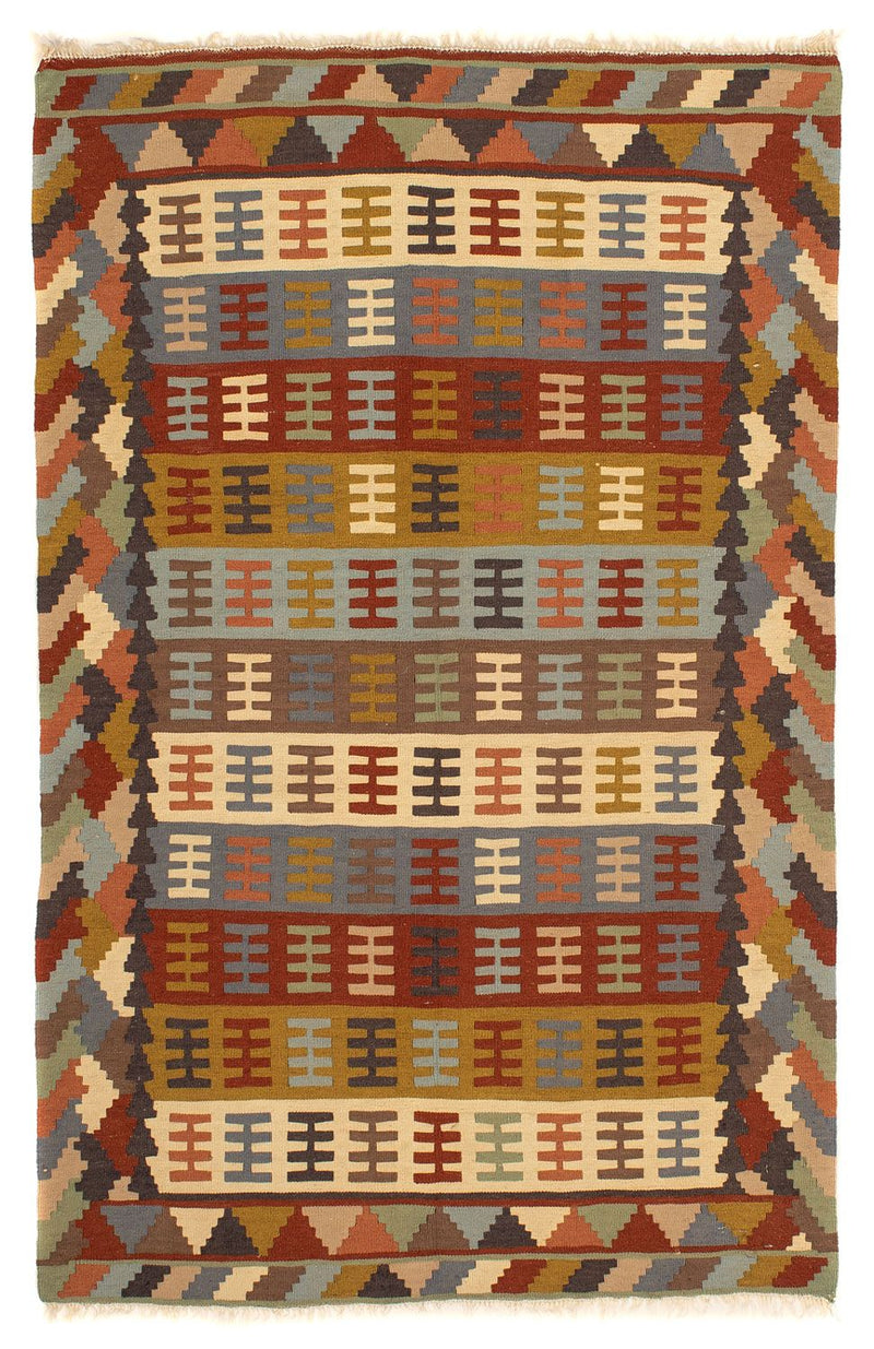 Tapis Kelim - Oriental - 156 x 100 cm - multicolore