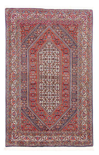 Tapis persan - Bidjar - 159 x 106 cm - rouge