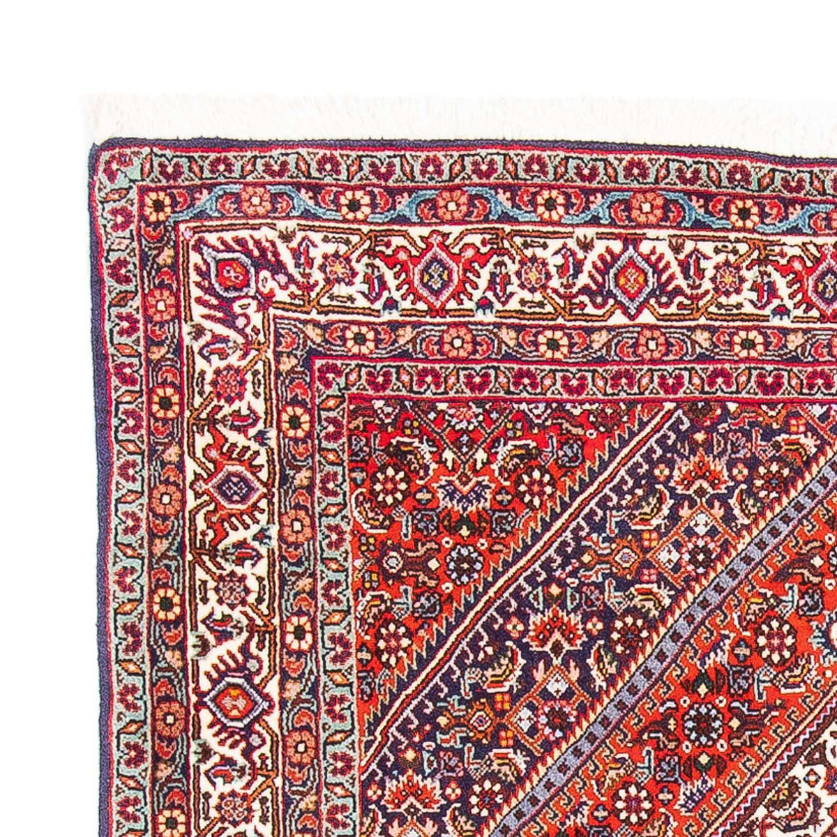 Tapis persan - Bidjar - 159 x 106 cm - rouge