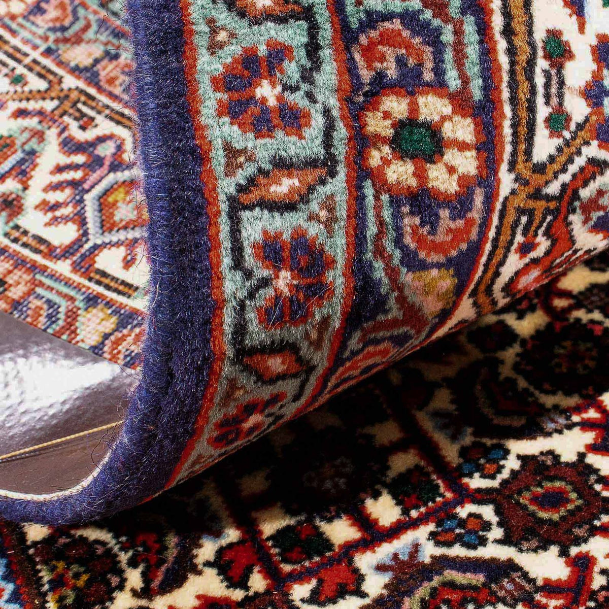 Tapis persan - Bidjar - 159 x 106 cm - rouge