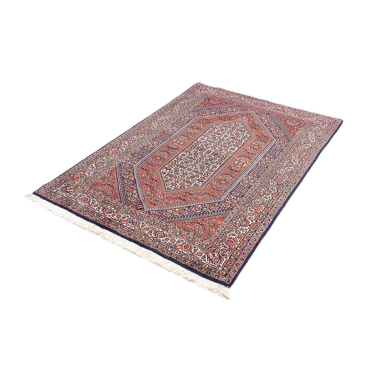 Tapis persan - Bidjar - 159 x 106 cm - rouge