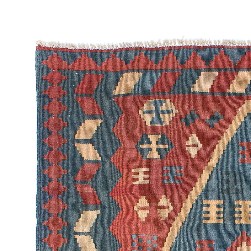 Tapis Kelim - Oriental - 167 x 114 cm - bleu