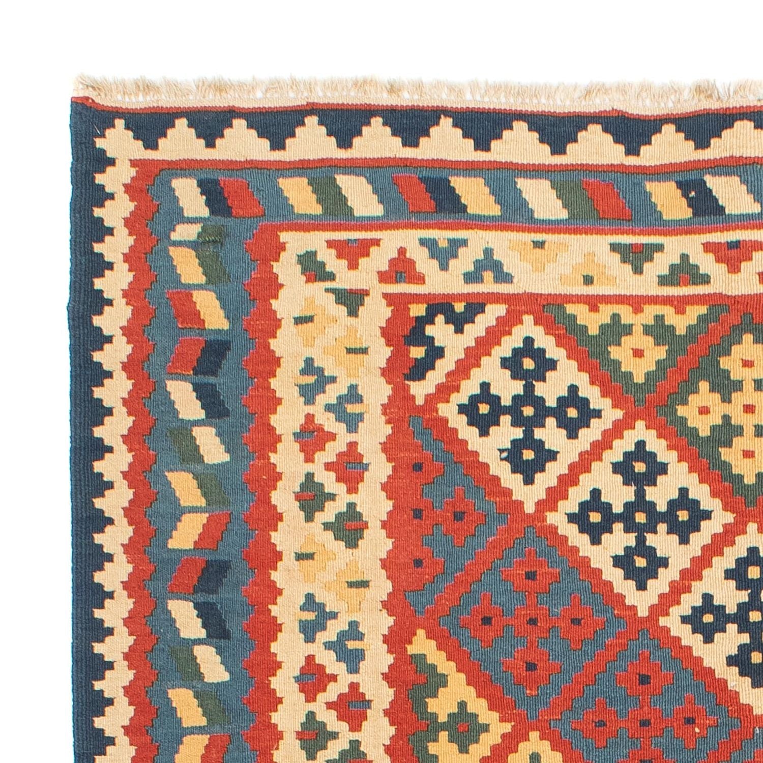 Tapis Kelim - Oriental - 208 x 158 cm - multicolore