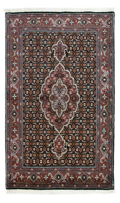 Tapis persan - Tabriz - 127 x 75 cm - bleu foncé
