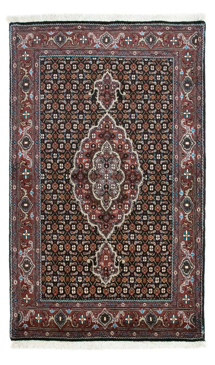 Tapis persan - Tabriz - 127 x 75 cm - bleu foncé