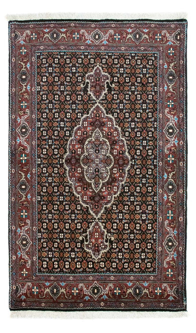 Tapis de Tabriz Tapis 75x127cm - Tapis persan - bleu foncé