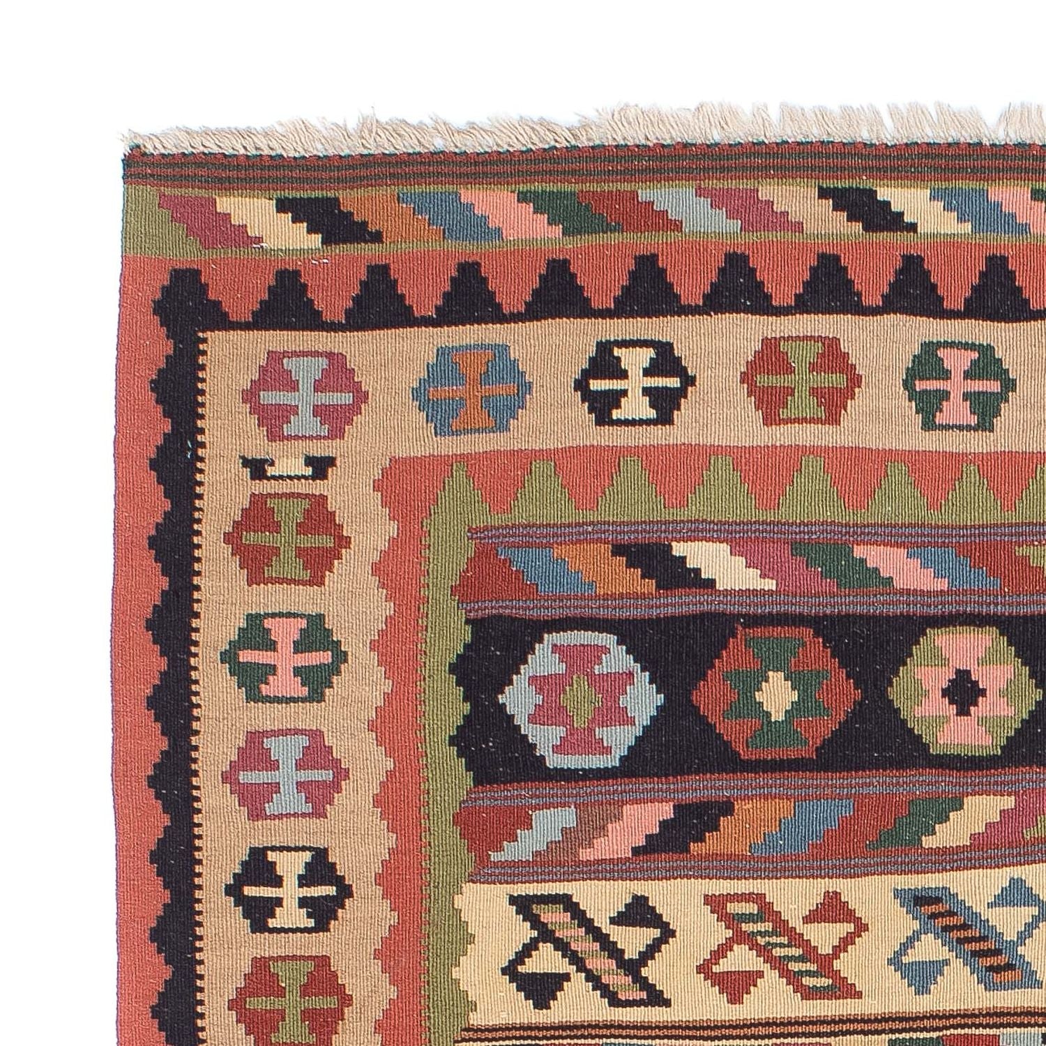 Tapis Kelim - Oriental - 144 x 105 cm - multicolore