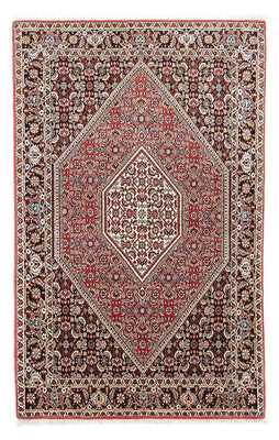 Tapis persan - Bidjar - 176 x 113 cm - rouge clair