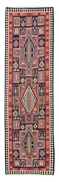 Tapis de couloir Tapis Kelim - Oriental - 382 x 102 cm - multicolore