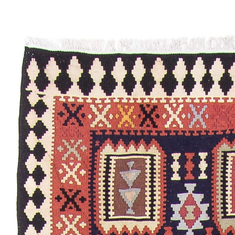Tapis de couloir Tapis Kelim - Oriental - 382 x 102 cm - multicolore