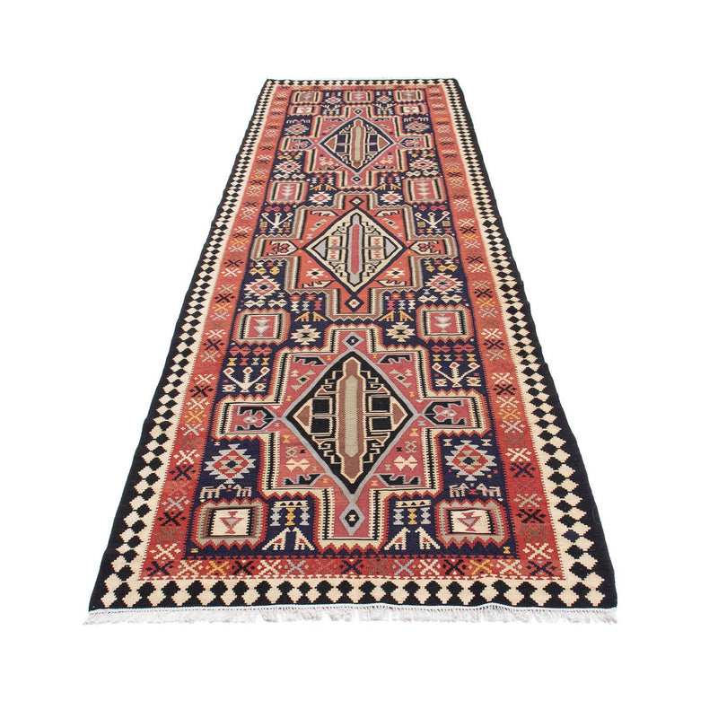 Tapis de couloir Tapis Kelim - Oriental - 382 x 102 cm - multicolore