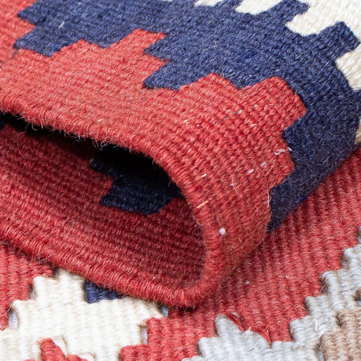 Tapis de couloir Tapis Kelim - Oriental - 384 x 100 cm - multicolore