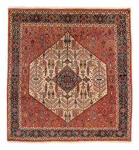 Tapis Gabbeh - Persan Kashkuli - 258 x 230 cm - rouille