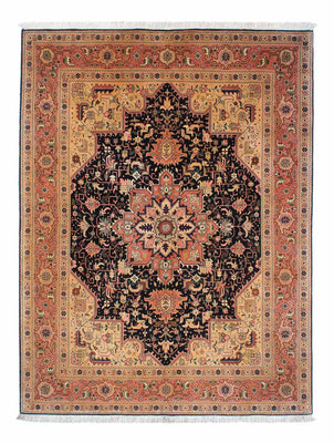Tapis persan - Tabriz - Royal - 203 x 150 cm - marron clair