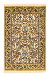 Tapis persan - Isfahan - Premium - 170 x 109 cm - beige