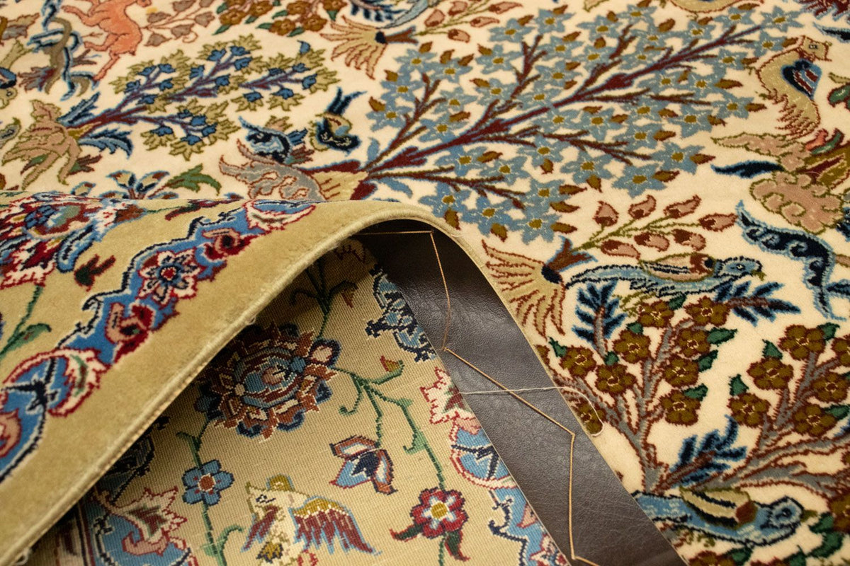 Tapis persan - Isfahan - Premium - 170 x 109 cm - beige