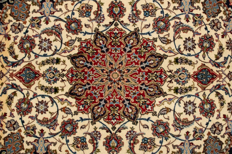 Tapis persan - Isfahan - Premium - 160 x 110 cm - beige