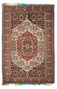 Tapis persan - Classique - 197 x 132 cm - multicolore