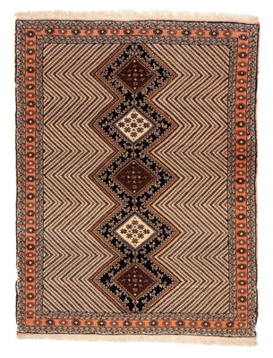 Tapis persan - Classique - 177 x 127 cm - beige