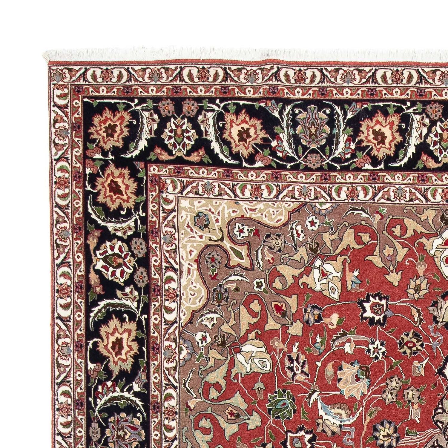 Tapis persan - Tabriz - Royal - 310 x 205 cm - rouille