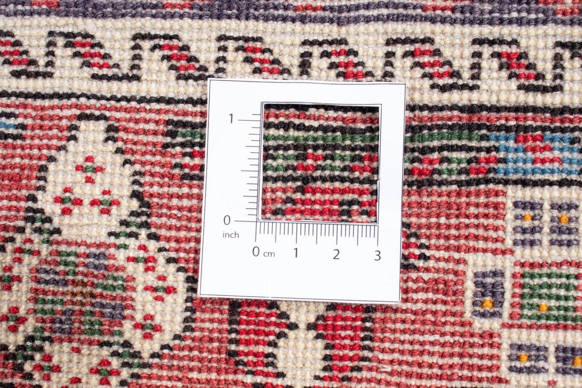 Tapis persan - Nomadic - 199 x 133 cm - rouge clair