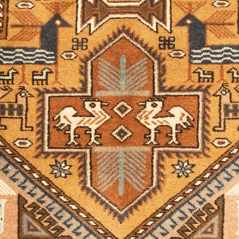 Tapis persan - Nomadic - 197 x 144 cm - marron clair