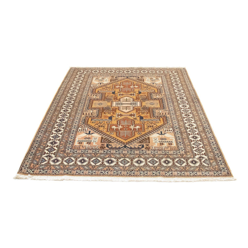Tapis persan - Nomadic - 197 x 144 cm - marron clair