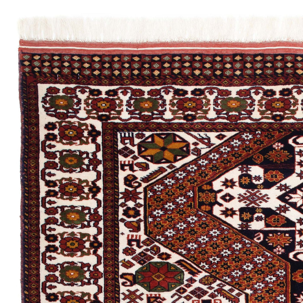 Tapis persan - Classique - 169 x 132 cm - marron