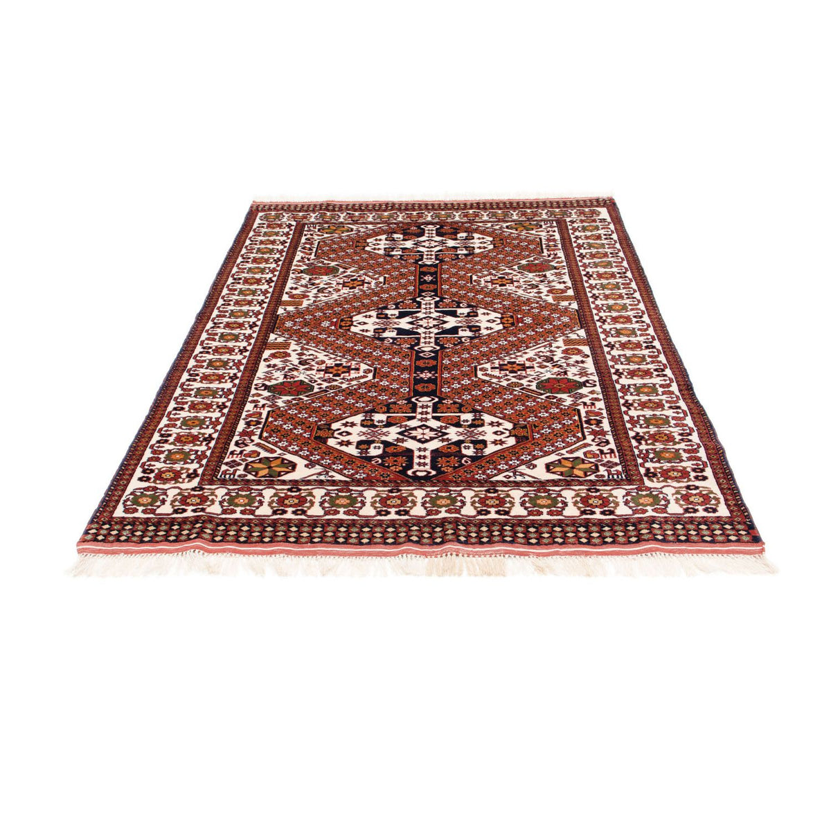 Tapis persan - Classique - 169 x 132 cm - marron