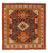 Tapis persan - Nomadic carré  - 208 x 201 cm - bleu foncé