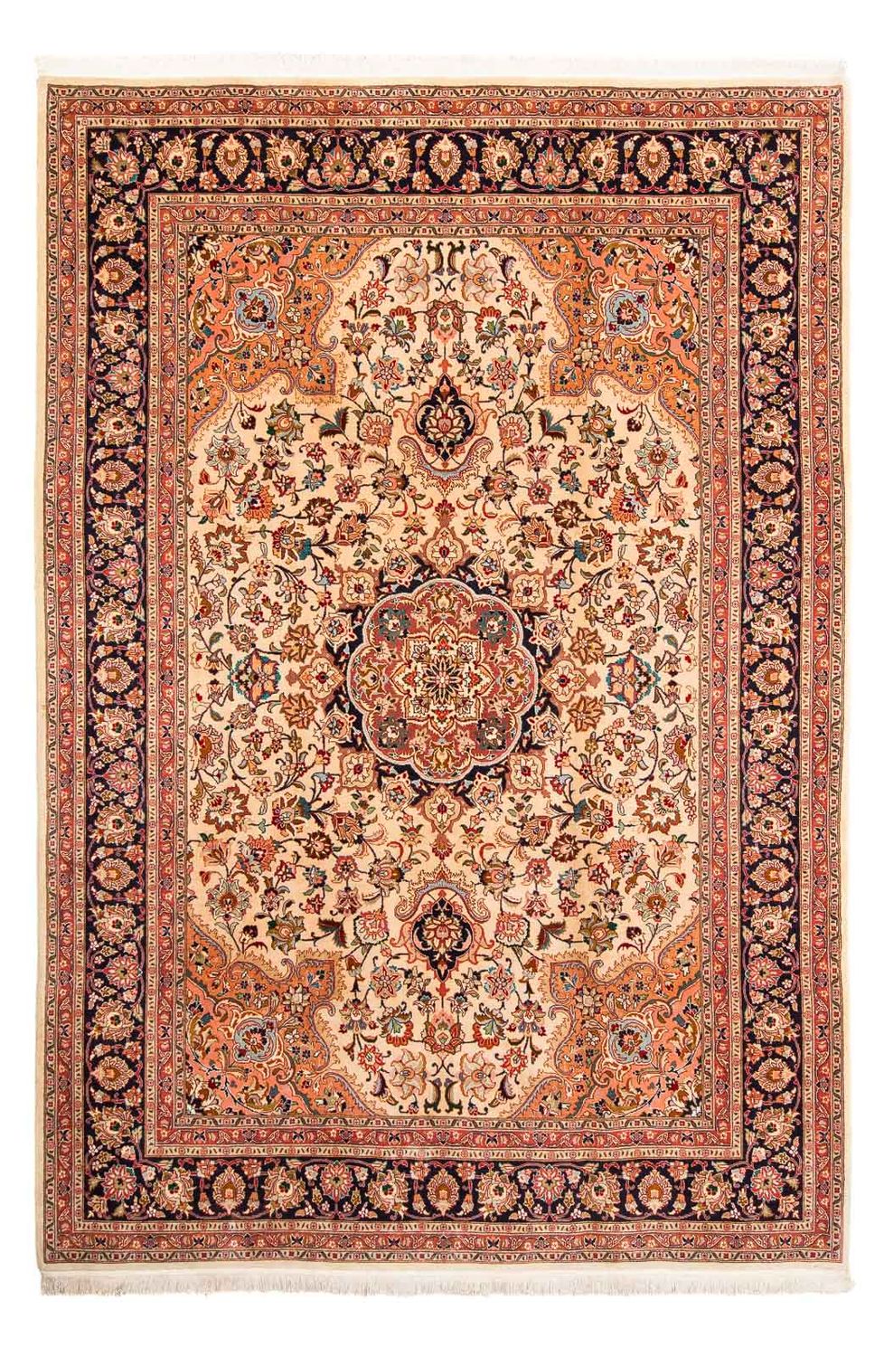 Tapis persan - Tabriz - Royal - 302 x 202 cm - marron