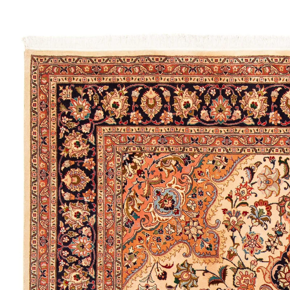 Tapis persan - Tabriz - Royal - 302 x 202 cm - marron