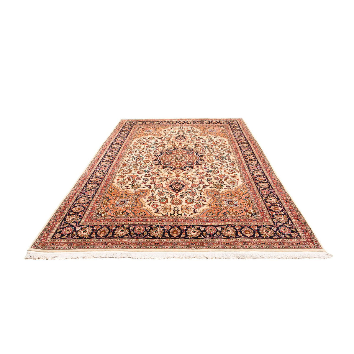 Tapis persan - Tabriz - Royal - 302 x 202 cm - marron