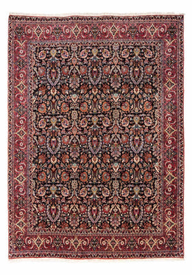 Tapis persan - Bidjar - 295 x 210 cm - bleu foncé