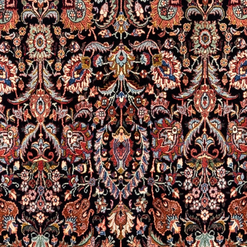 Tapis persan - Bidjar - 295 x 210 cm - bleu foncé