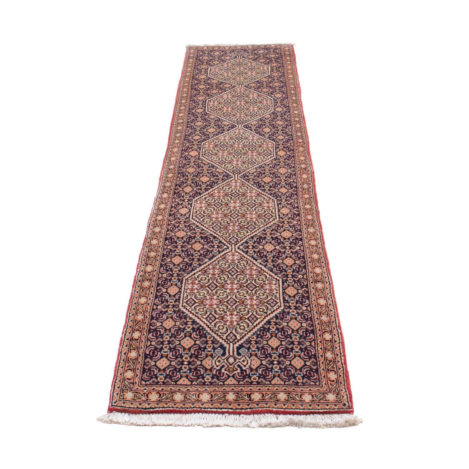 Tapis de couloir Tapis persan - Classique - 256 x 55 cm - multicolore