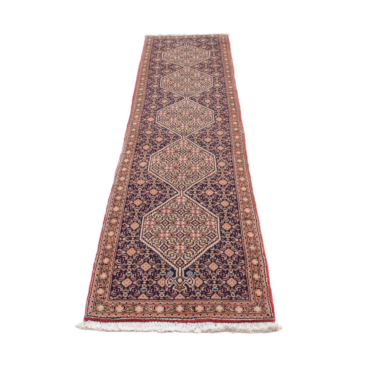 Tapis de couloir Tapis persan - Classique - 256 x 55 cm - multicolore
