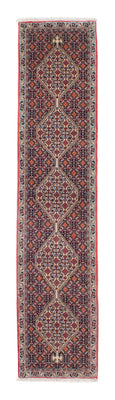 Tapis de couloir Tapis persan - Classique - 253 x 53 cm - rouge foncé